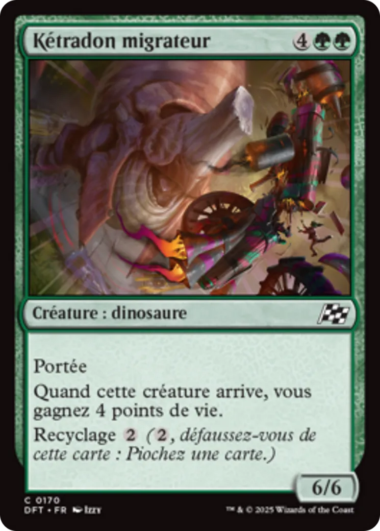 Kétradon migrateur — Aetherdrift — Magic: The Gathering