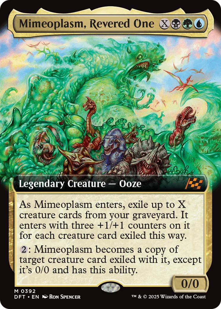 Mimeoplasm, Revered One — Aetherdrift — Magic: The Gathering