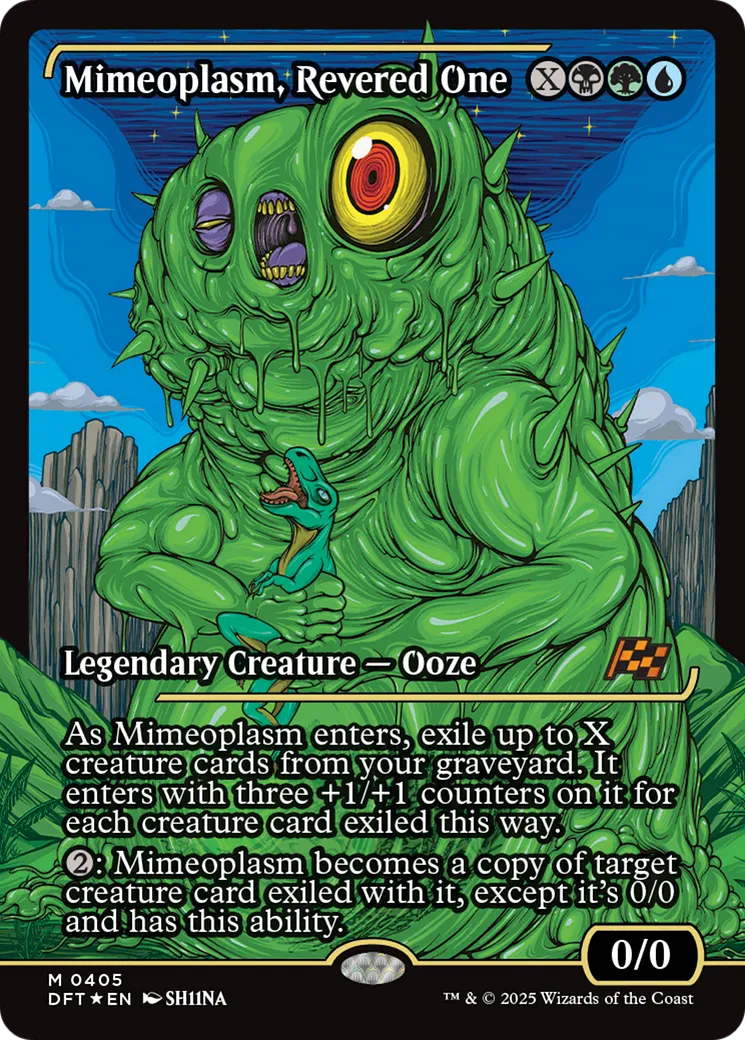 Mimeoplasm, Revered One — Aetherdrift — Magic: The Gathering