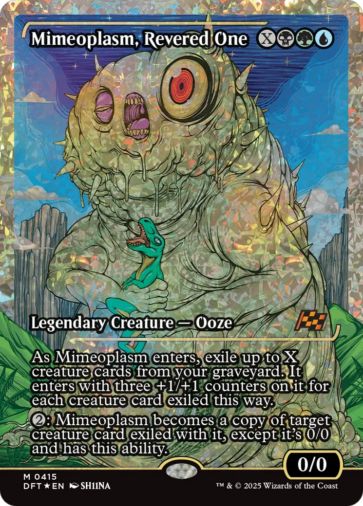Mimeoplasm, Revered One — Aetherdrift — Magic: The Gathering