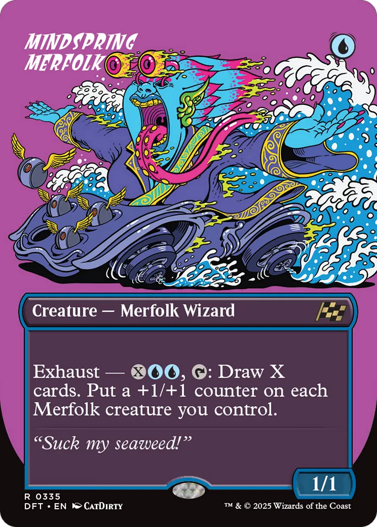 Mindspring Merfolk — Aetherdrift — Magic: The Gathering