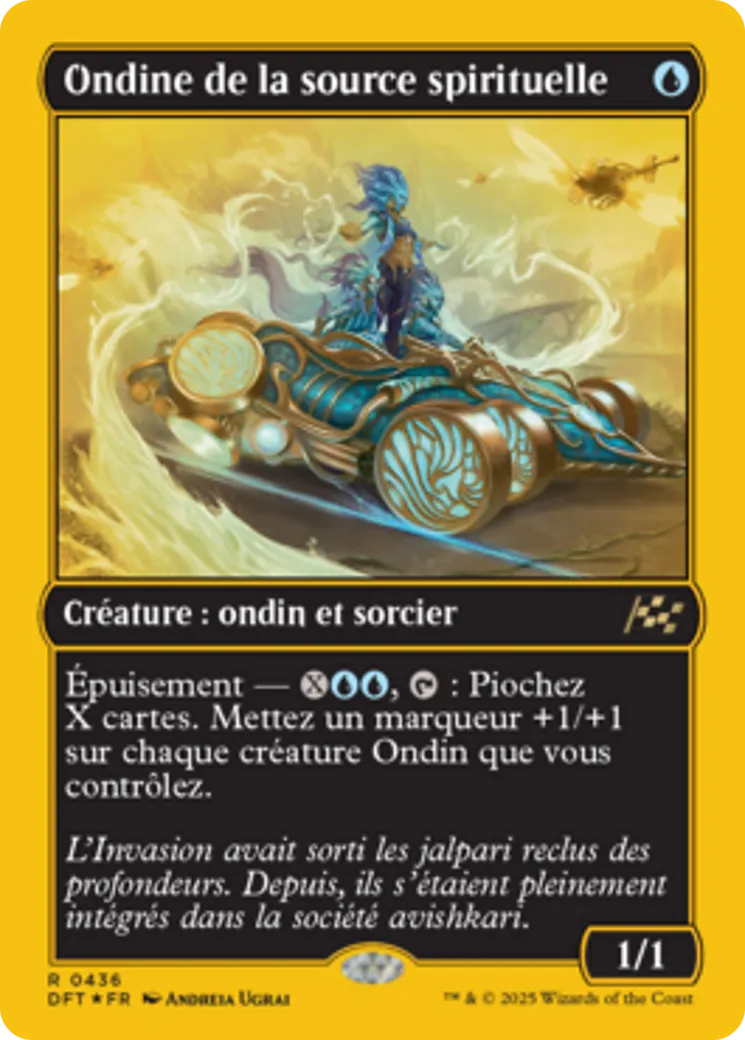 Ondine de la source spirituelle — Aetherdrift — Magic: The Gathering