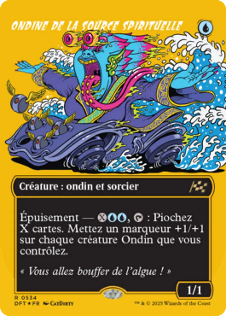 Ondine de la source spirituelle from Aetherdrift - Magic: The Gathering