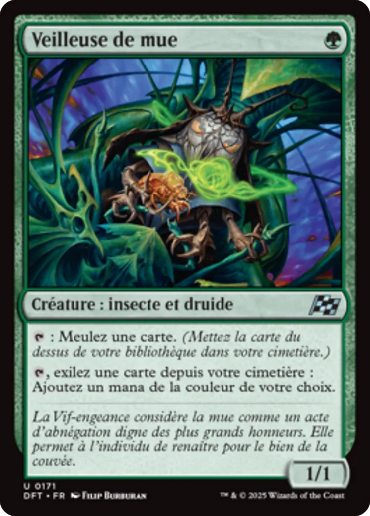 Veilleuse de mue — Aetherdrift — Magic: The Gathering