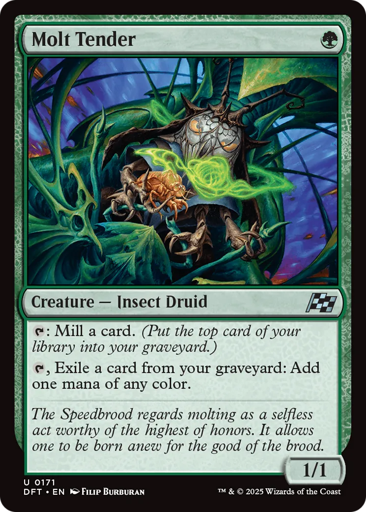 Molt Tender — Aetherdrift — Magic: The Gathering