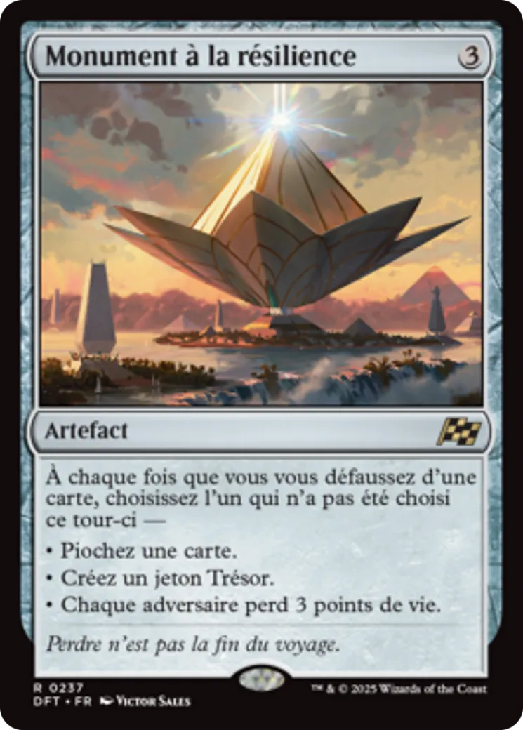 Monument à la résilience — Aetherdrift — Magic: The Gathering