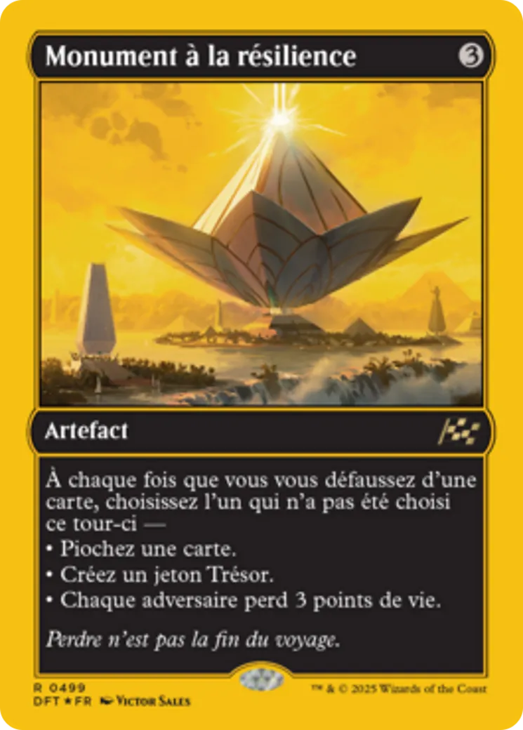 Monument à la résilience — Aetherdrift — Magic: The Gathering