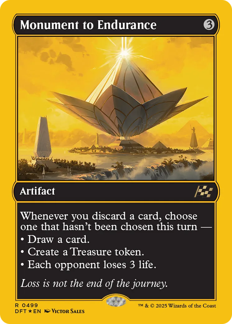 Monument to Endurance — Aetherdrift — Magic: The Gathering