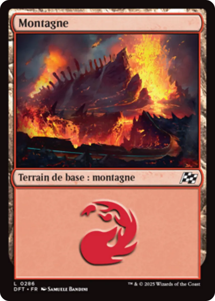 Montagne — Aetherdrift — Magic: The Gathering
