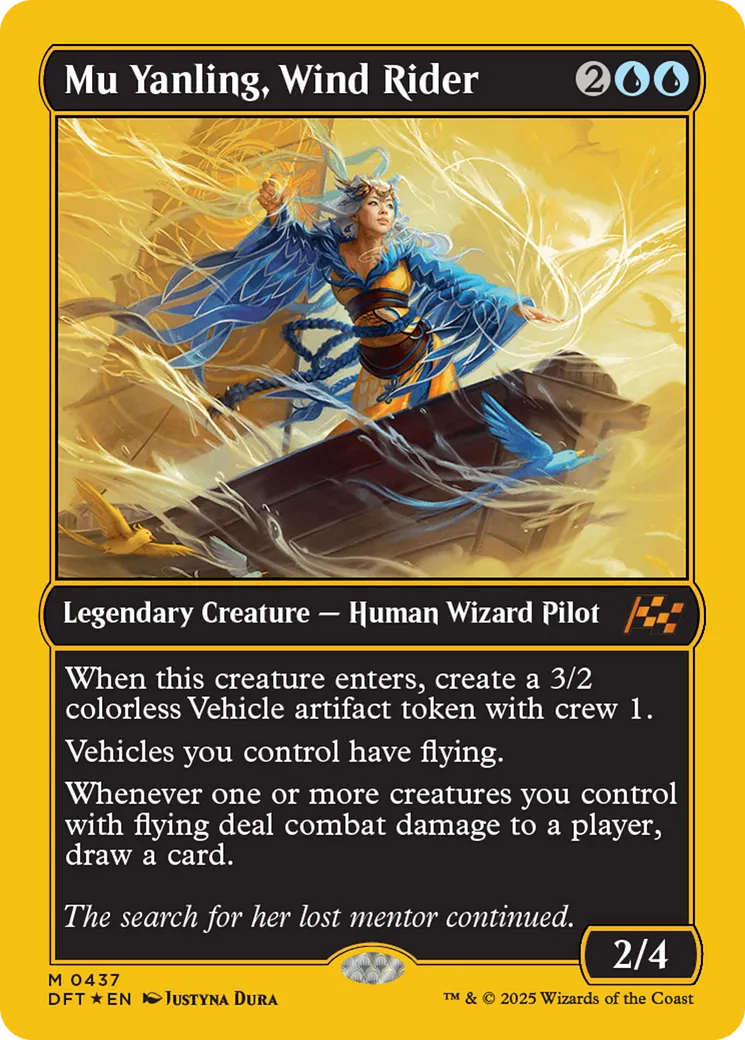 Mu Yanling, Wind Rider — Aetherdrift — Magic: The Gathering