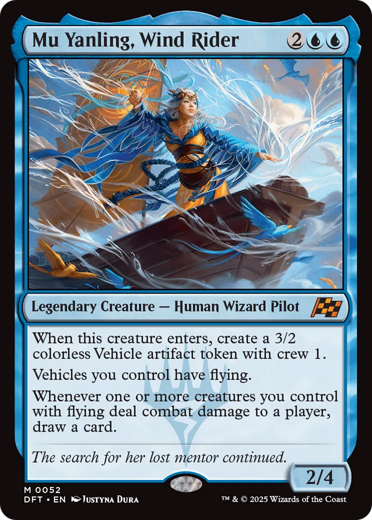 Mu Yanling, Wind Rider — Aetherdrift — Magic: The Gathering