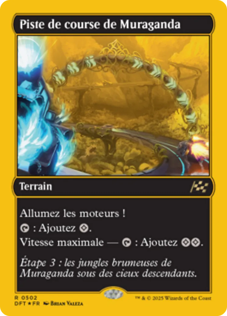 Piste de course de Muraganda — Aetherdrift — Magic: The Gathering