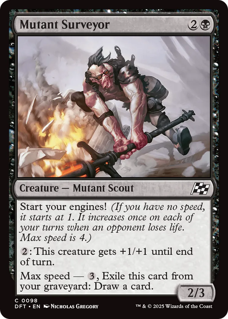 Inspecteur mutant — Aetherdrift — Magic: The Gathering