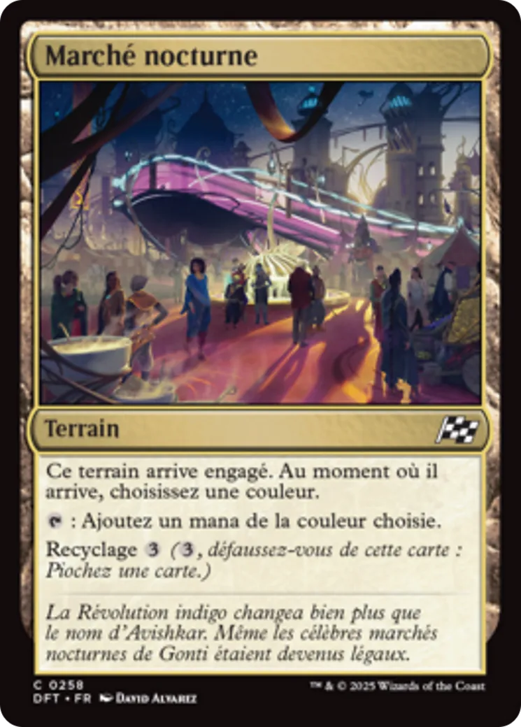 Marché nocturne from Aetherdrift - Magic: The Gathering