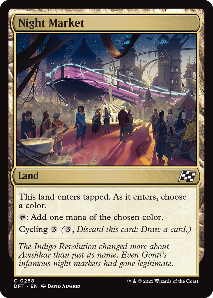 Marché nocturne — Aetherdrift — Magic: The Gathering