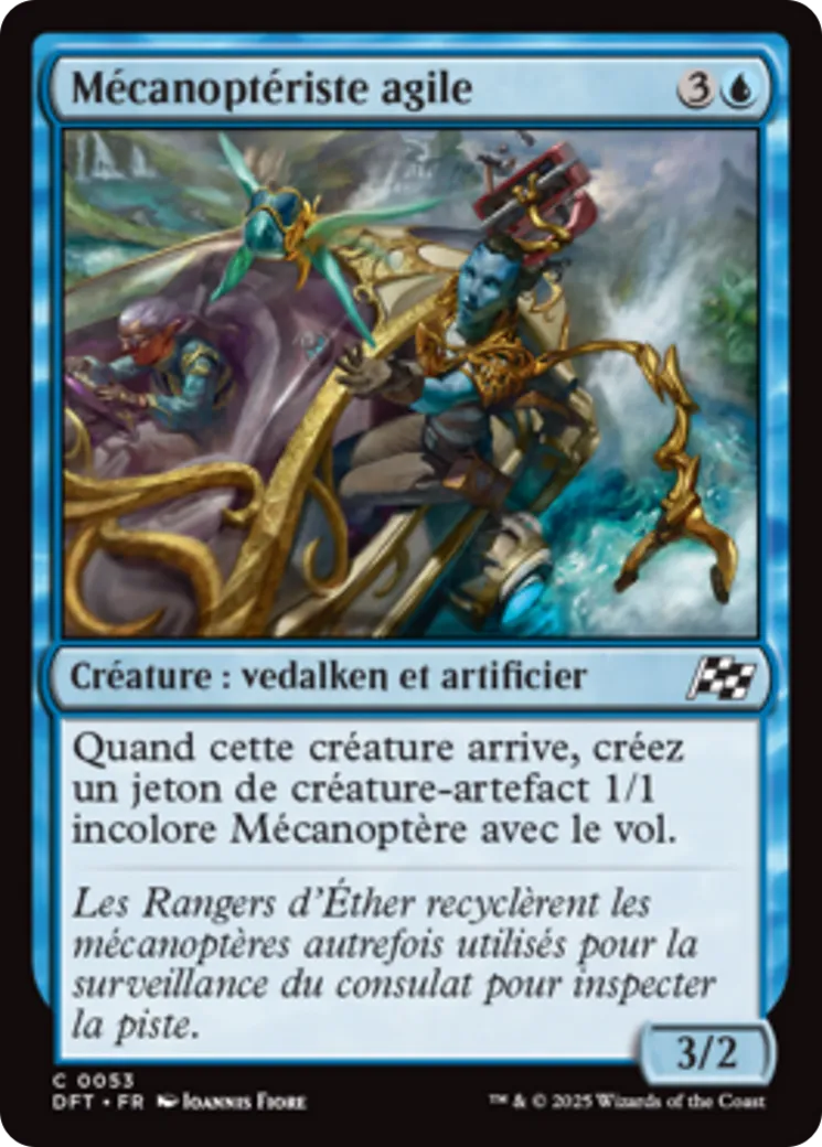Mécanoptériste agile — Aetherdrift — Magic: The Gathering