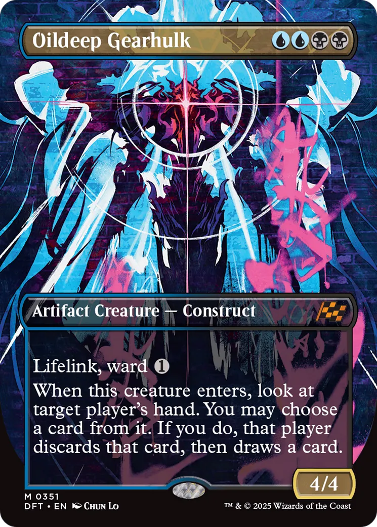 Oildeep Gearhulk — Aetherdrift — Magic: The Gathering