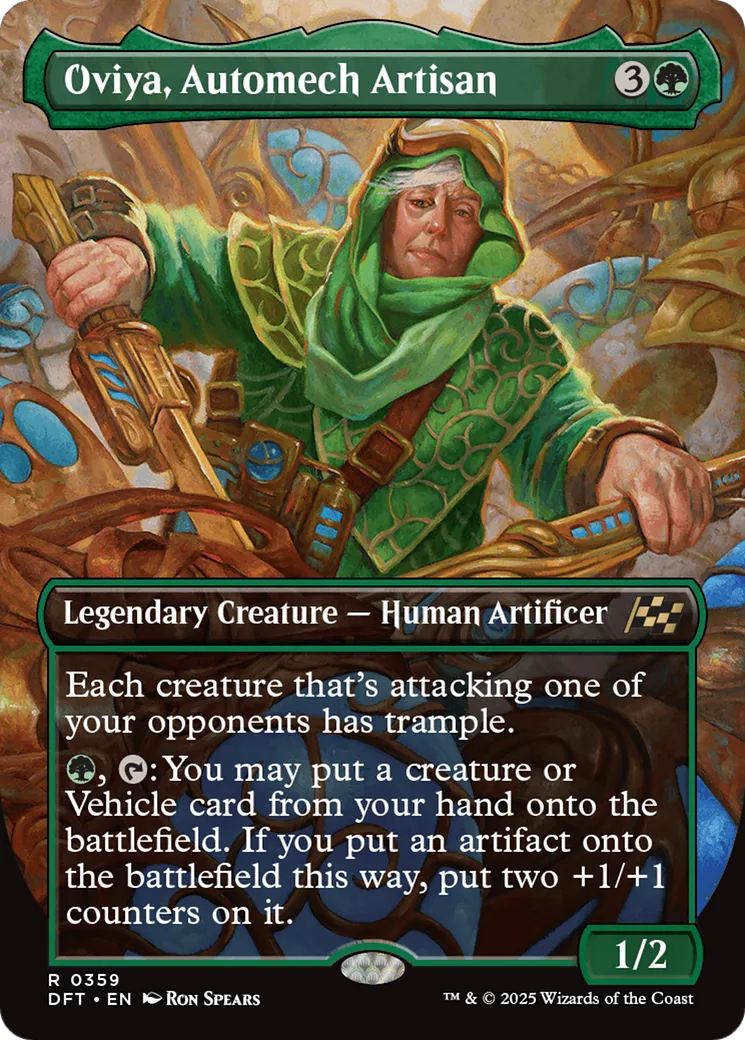 Oviya, Automech Artisan from Aetherdrift - Magic: The Gathering
