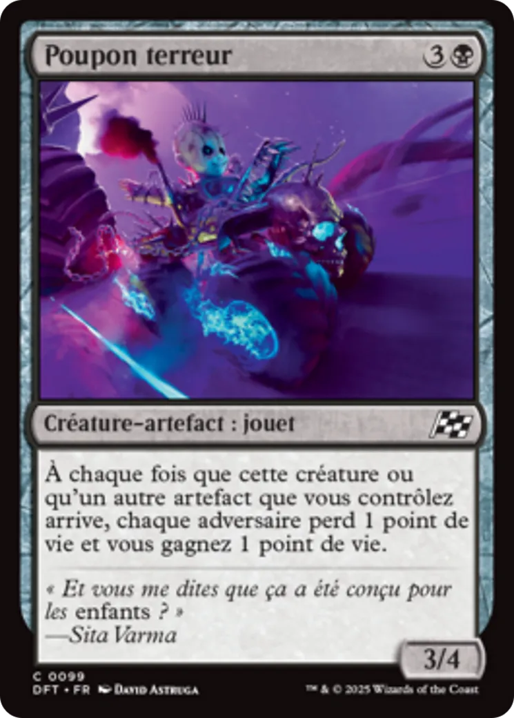 Poupon terreur from Aetherdrift - Magic: The Gathering