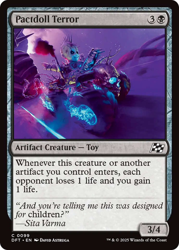 Poupon terreur — Aetherdrift — Magic: The Gathering