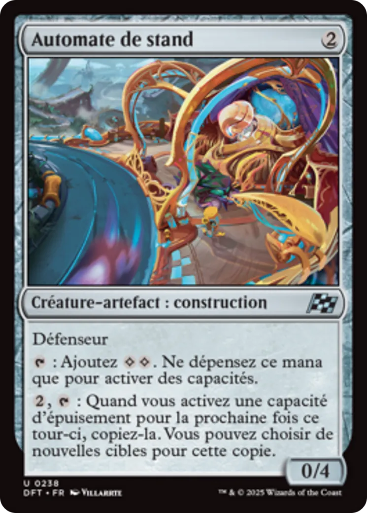 Automate de stand — Aetherdrift — Magic: The Gathering