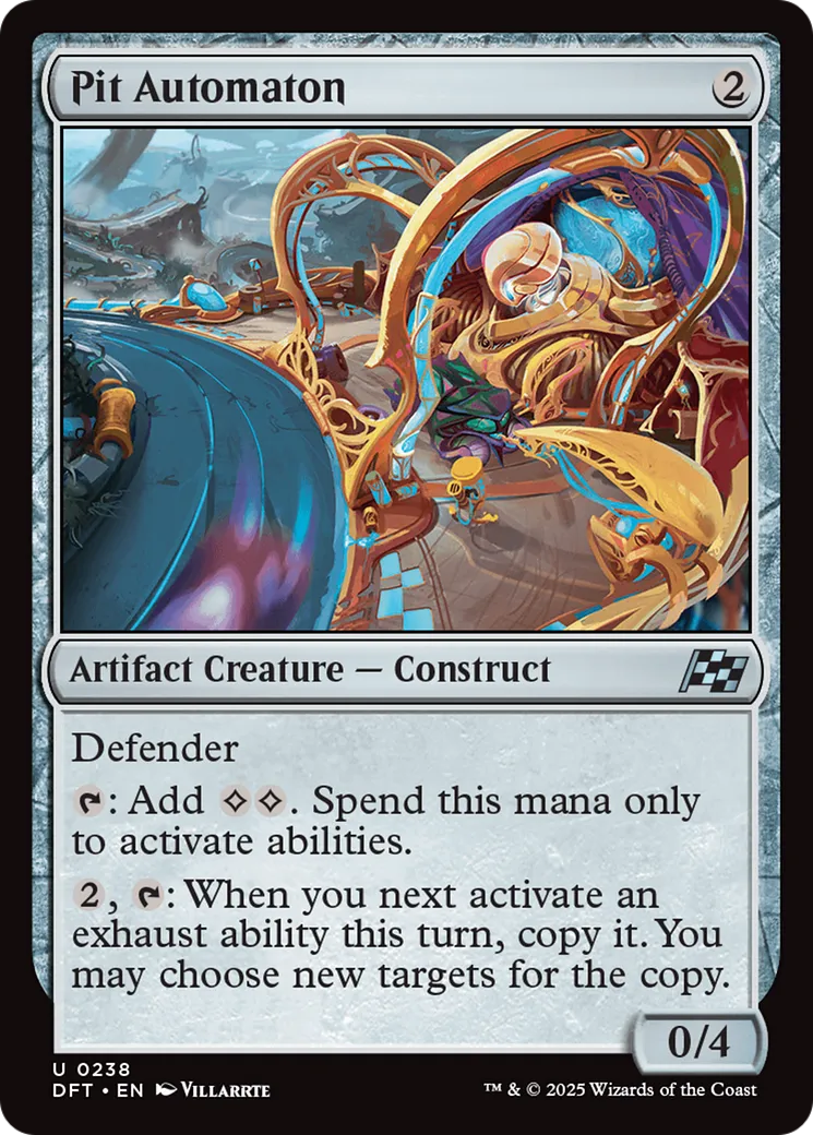 Pit Automaton — Aetherdrift — Magic: The Gathering