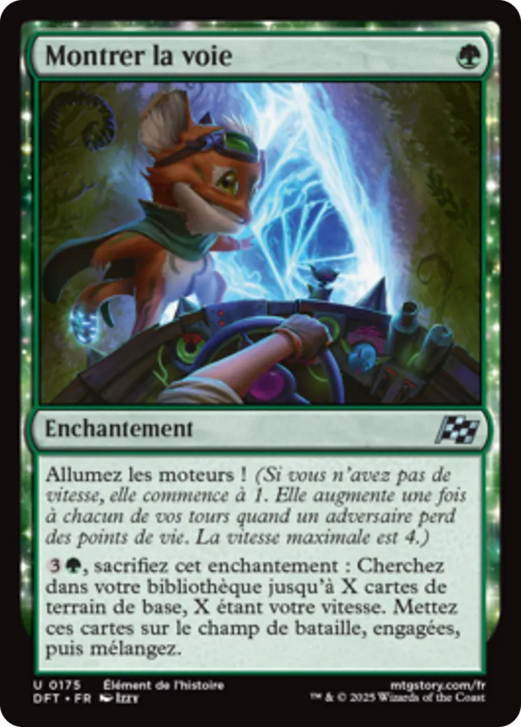 Montrer la voie — Aetherdrift — Magic: The Gathering