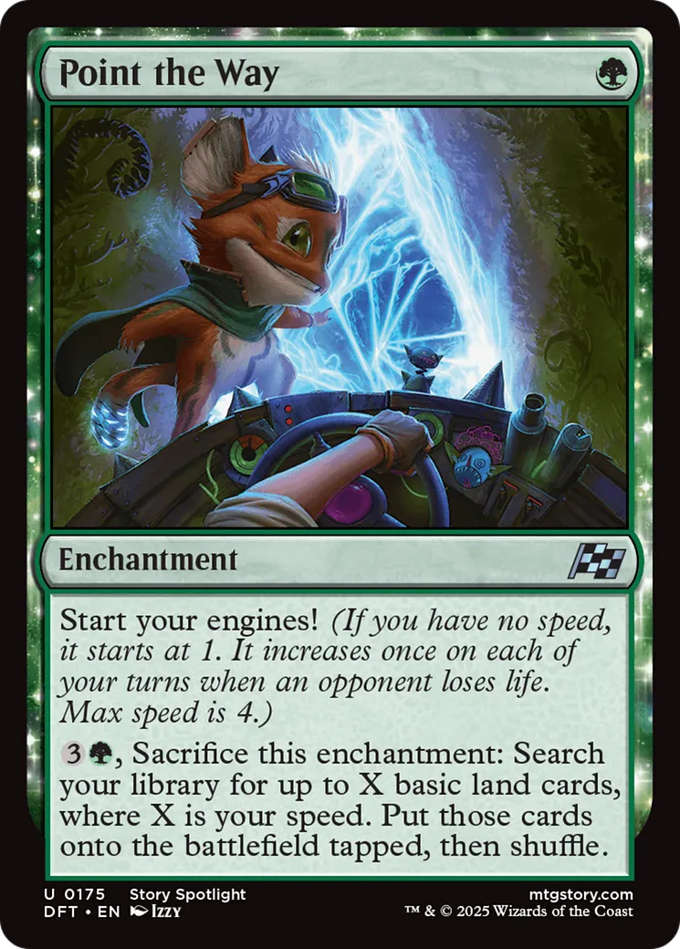Montrer la voie — Aetherdrift — Magic: The Gathering