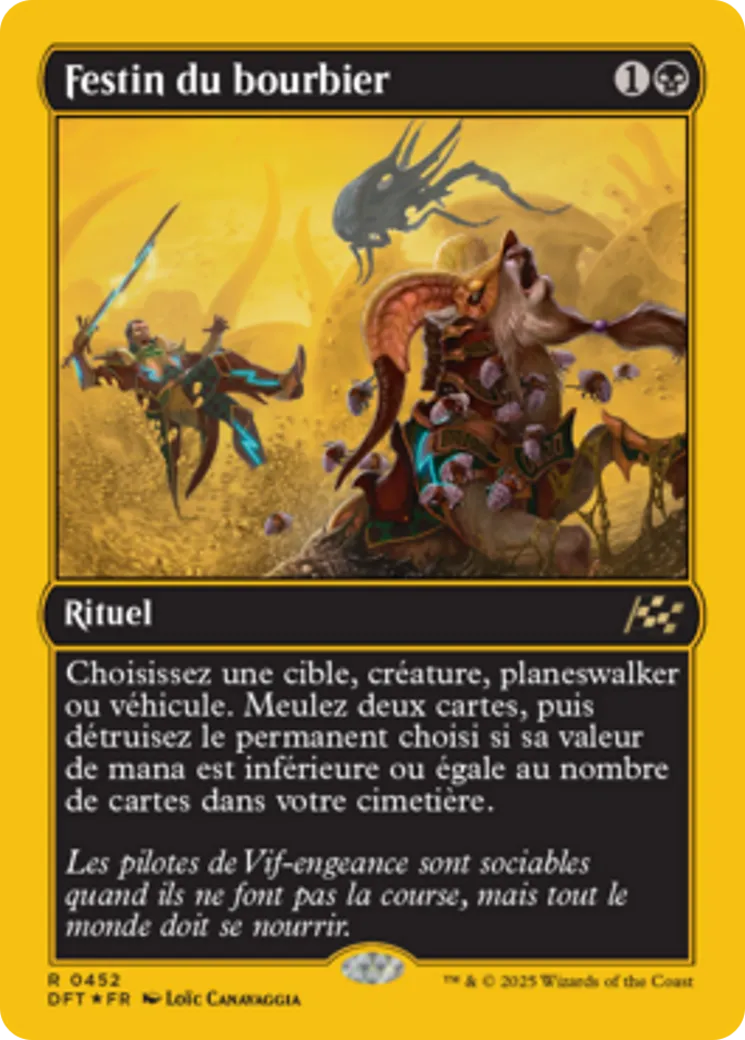Festin du bourbier — Aetherdrift — Magic: The Gathering