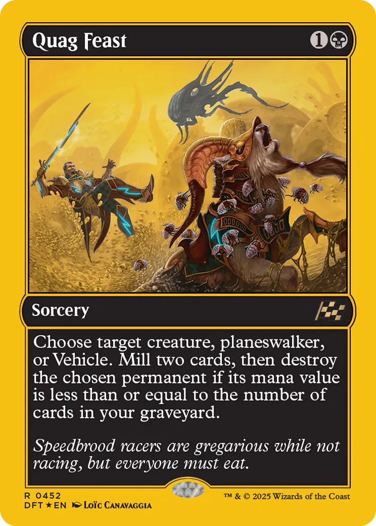 Quag Feast from Aetherdrift - Magic: The Gathering