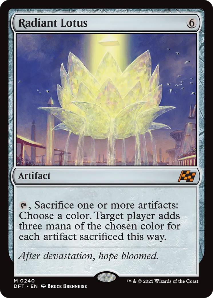 Radiant Lotus — Aetherdrift — Magic: The Gathering