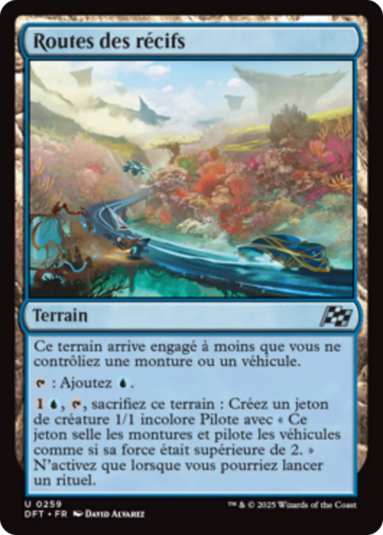Routes des récifs — Aetherdrift — Magic: The Gathering