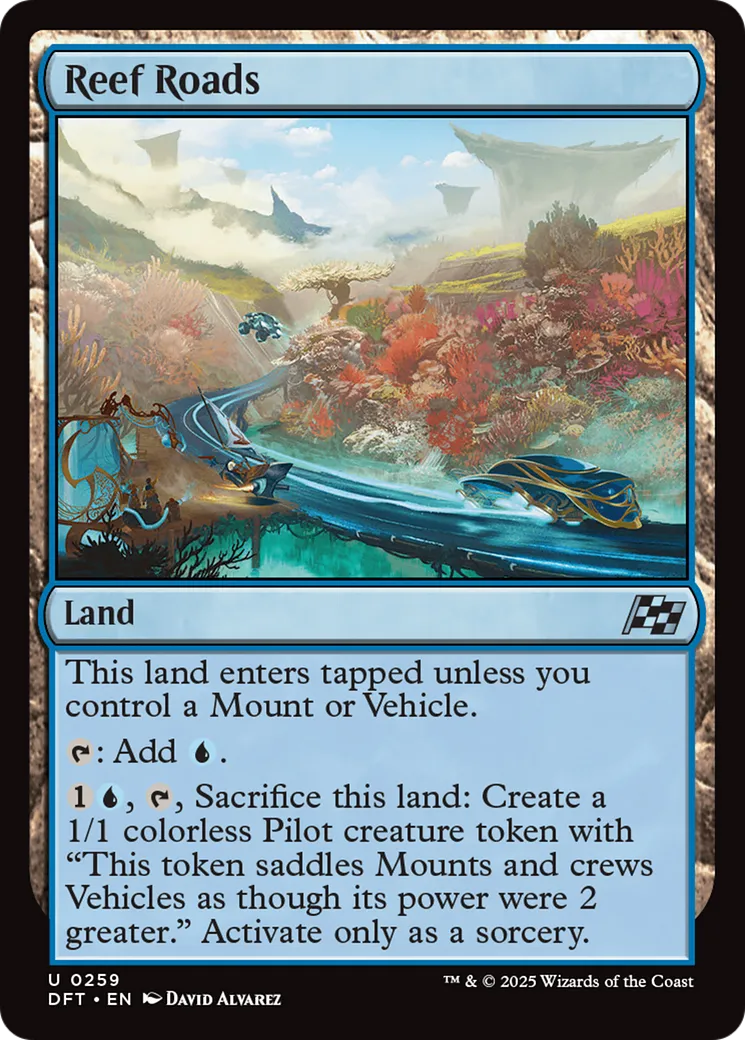 Reef Roads from Aetherdrift - Magic: The Gathering