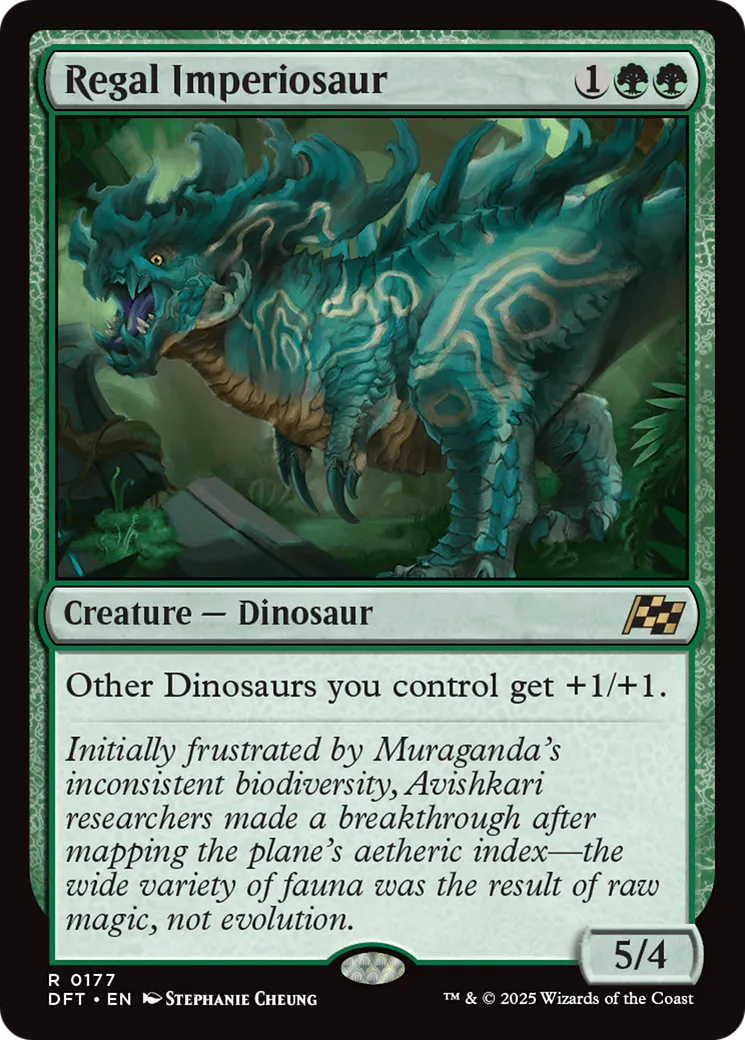 Regal Imperiosaur — Aetherdrift — Magic: The Gathering