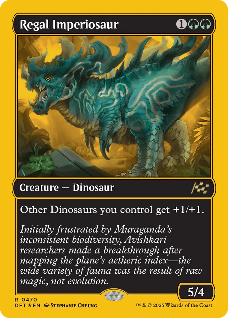 Regal Imperiosaur — Aetherdrift — Magic: The Gathering