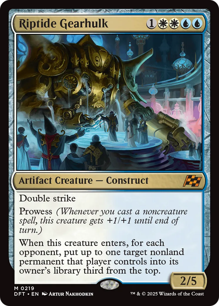 Riptide Gearhulk — Aetherdrift — Magic: The Gathering