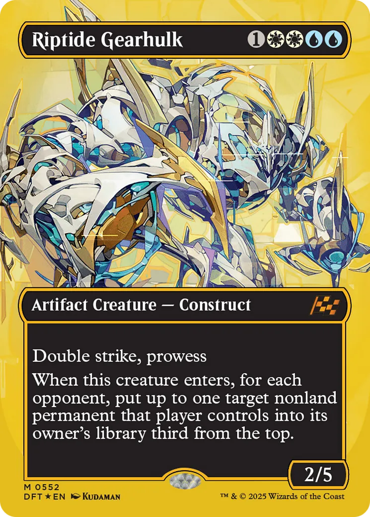 Riptide Gearhulk — Aetherdrift — Magic: The Gathering