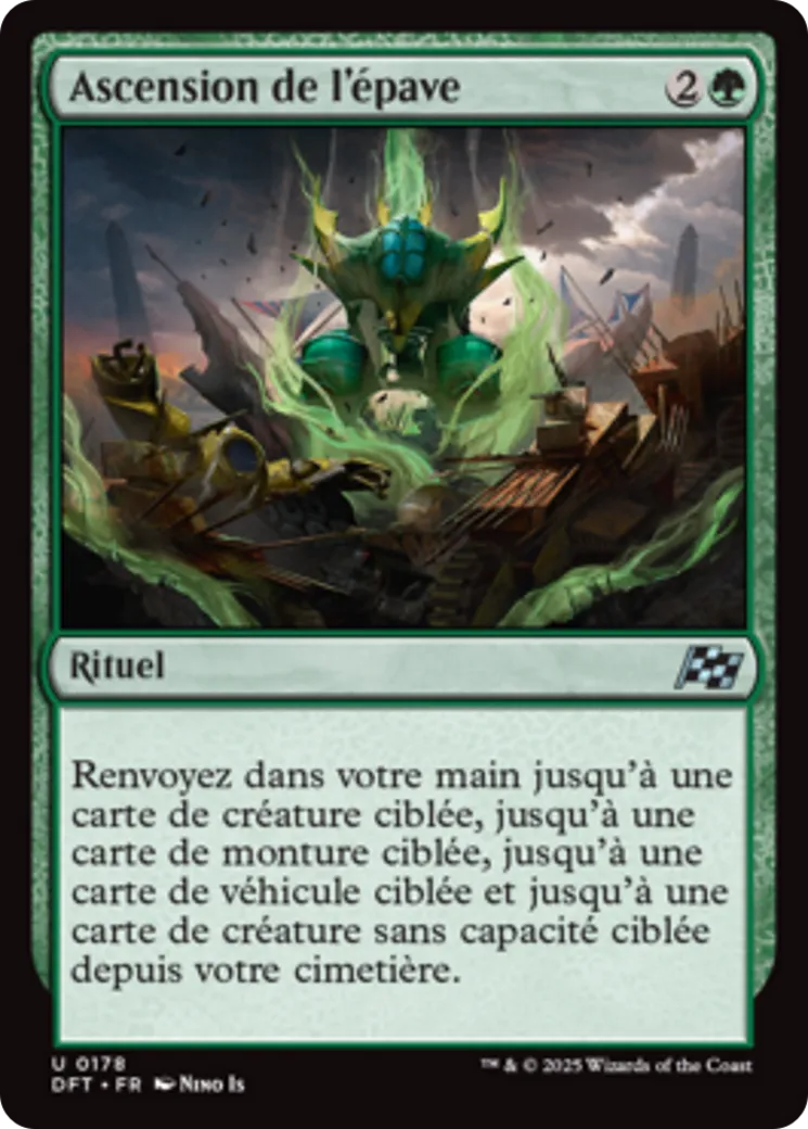 Ascension de l'épave — Aetherdrift — Magic: The Gathering