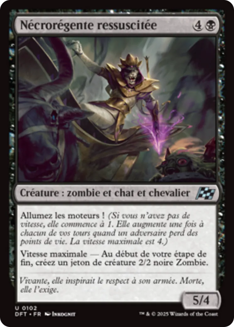 Nécrorégente ressuscitée — Aetherdrift — Magic: The Gathering