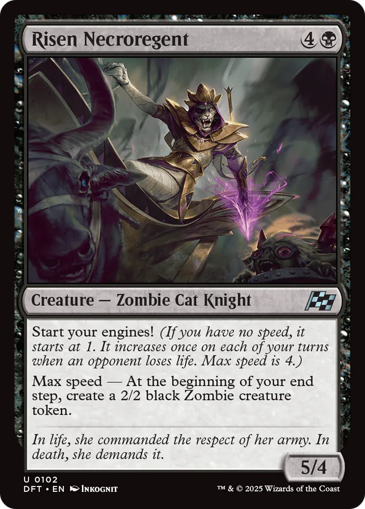 Risen Necroregent — Aetherdrift — Magic: The Gathering