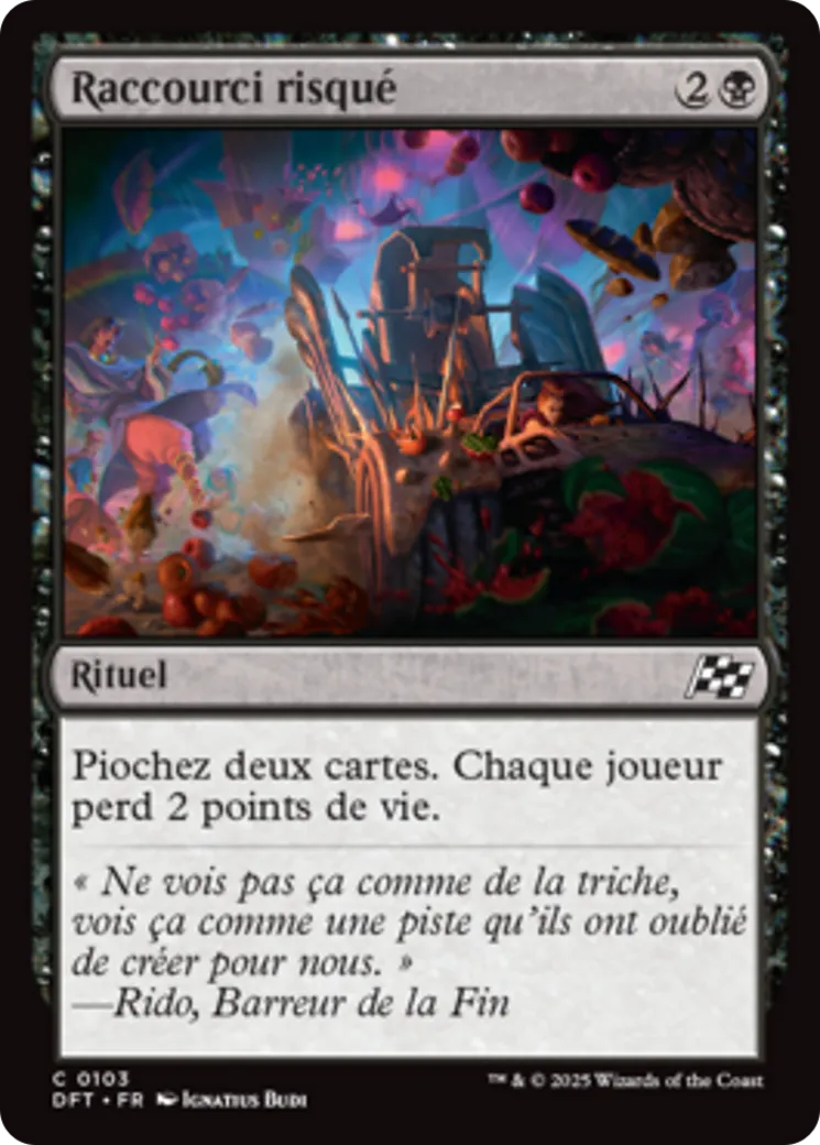 Raccourci risqué — Aetherdrift — Magic: The Gathering