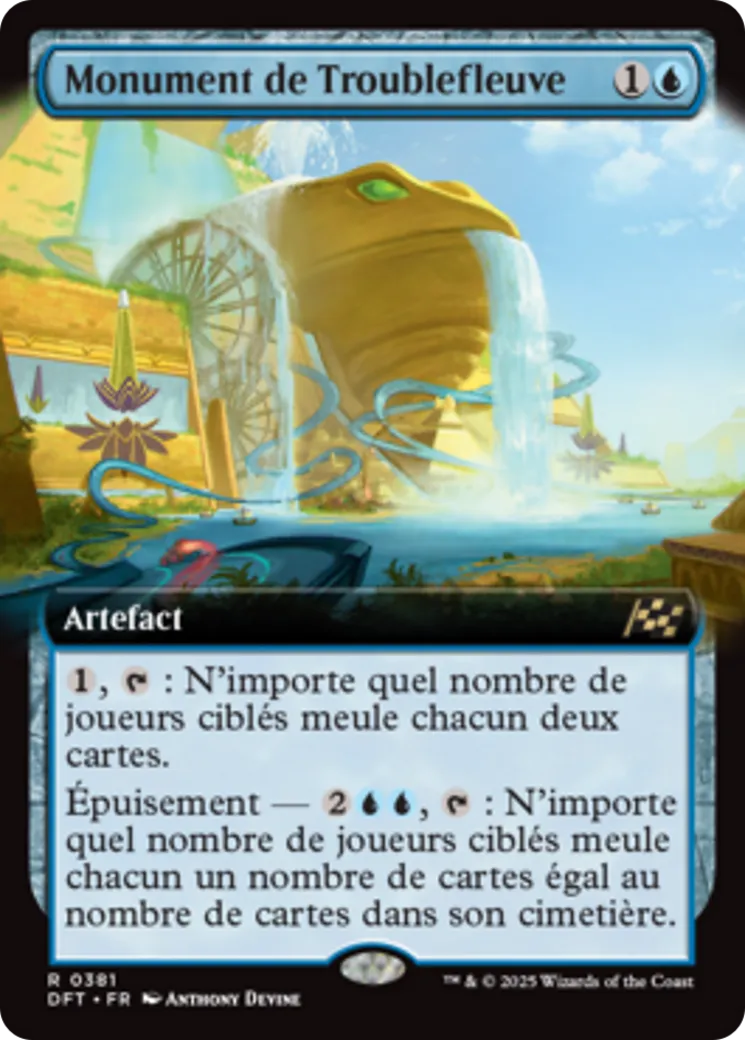 Monument de Troublefleuve — Aetherdrift — Magic: The Gathering