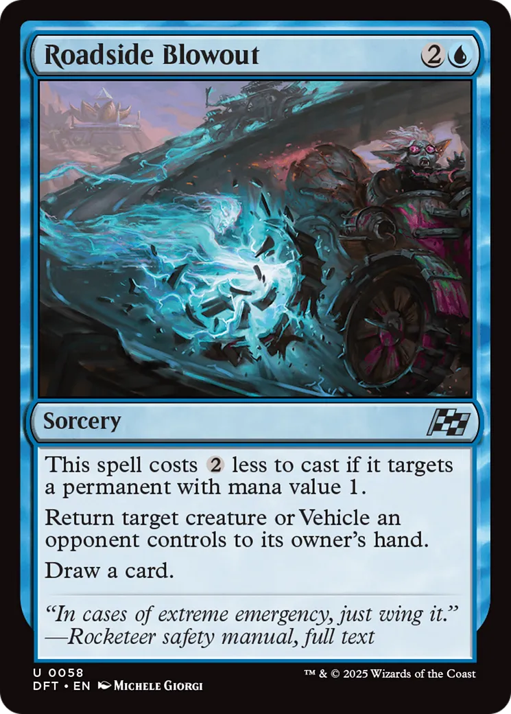 Roadside Blowout — Aetherdrift — Magic: The Gathering