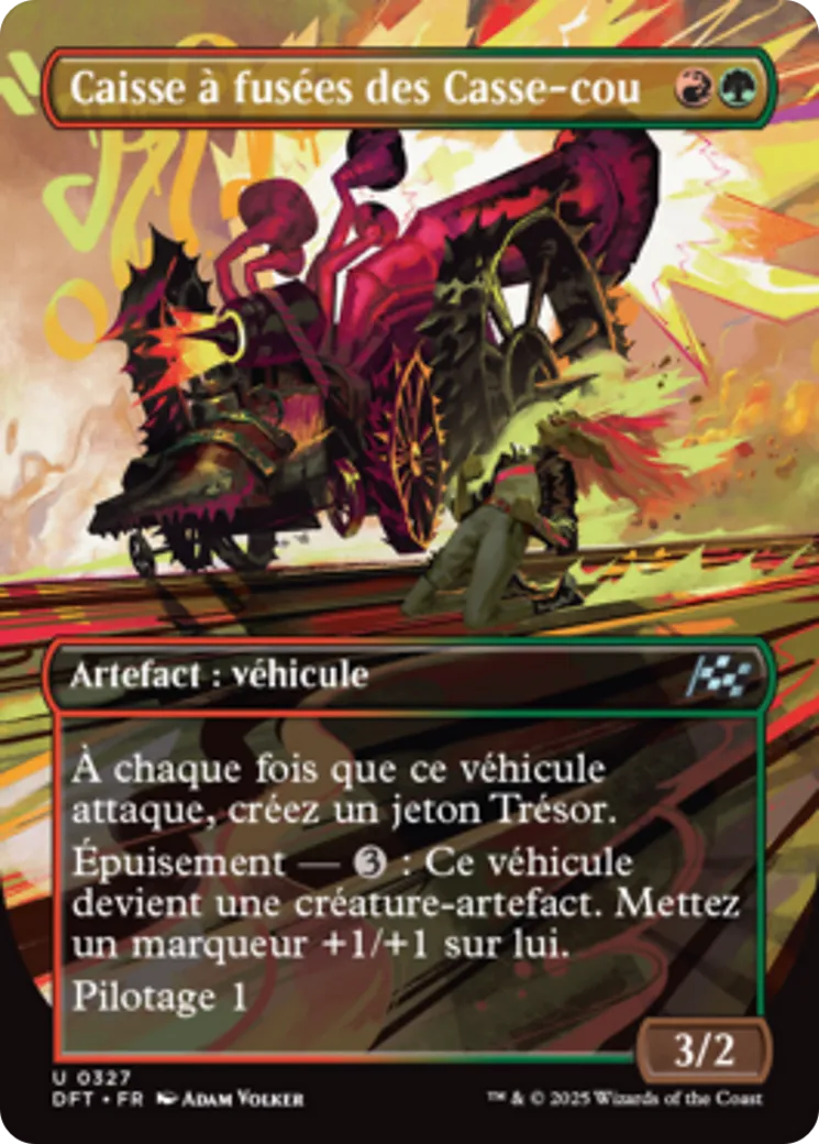 Caisse à fusées des Casse-cou from Aetherdrift - Magic: The Gathering