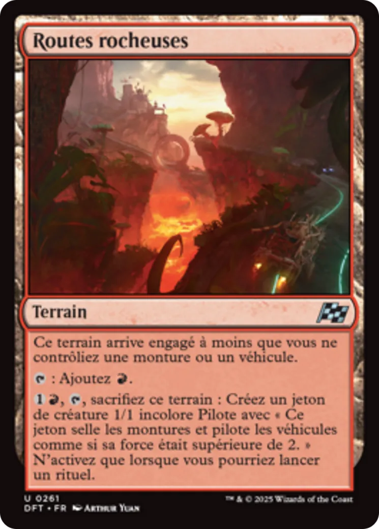 Routes rocheuses — Aetherdrift — Magic: The Gathering
