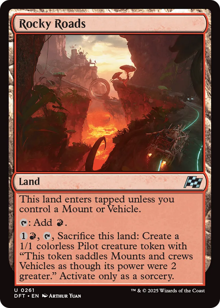 Routes rocheuses — Aetherdrift — Magic: The Gathering