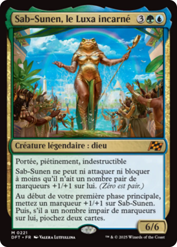 Sab-Sunen, le Luxa incarné from Aetherdrift - Magic: The Gathering