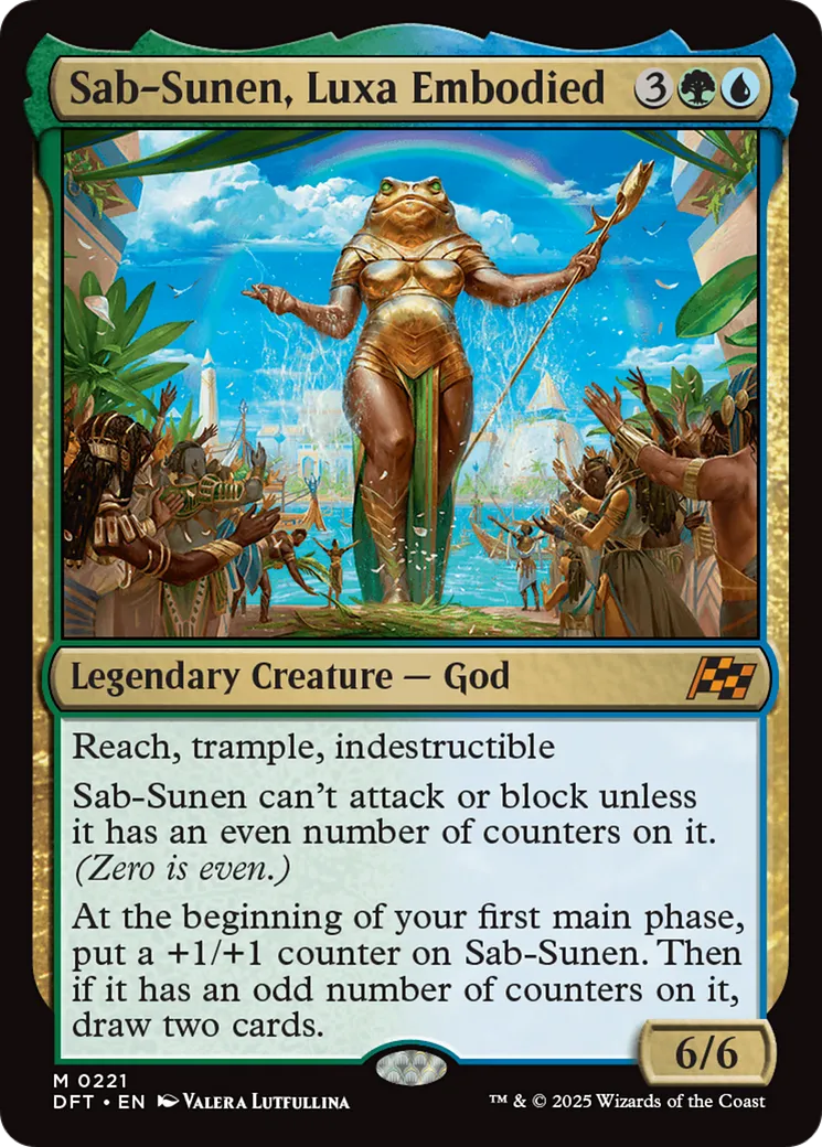 Sab-Sunen, Luxa Embodied — Aetherdrift — Magic: The Gathering