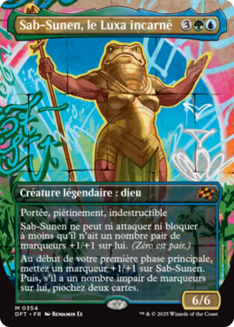 Sab-Sunen, le Luxa incarné — Aetherdrift — Magic: The Gathering