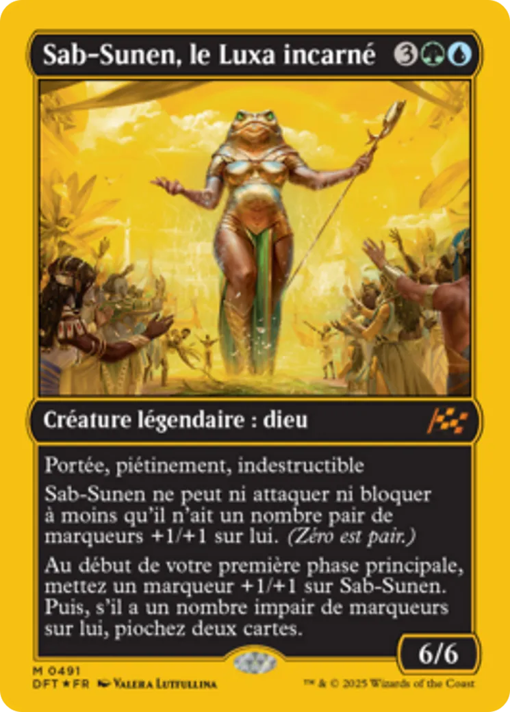 Sab-Sunen, le Luxa incarné — Aetherdrift — Magic: The Gathering